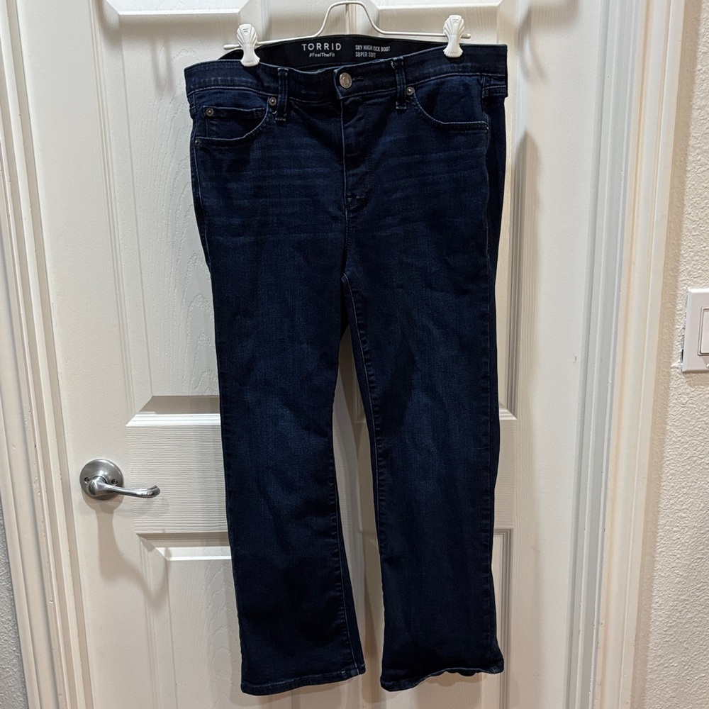 Torrid Women's Deep Indigo Boot Cut Jeans